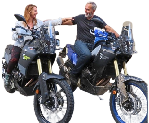 Dellevart Adventures riding Yamaha Tenere 700